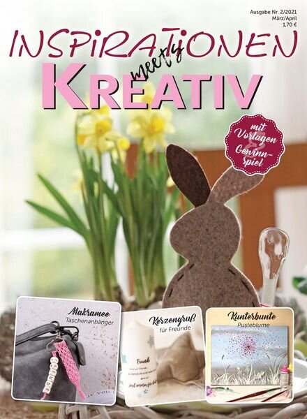 Inspirationen Meets Kreativ – April 2021 Cover