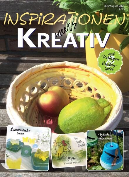 Inspirationen Meets Kreativ – Juli 2021 Cover