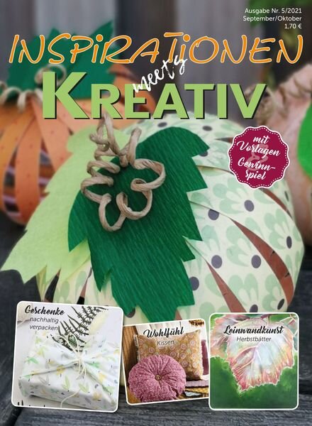 Inspirationen Meets Kreativ – September 2021 Cover