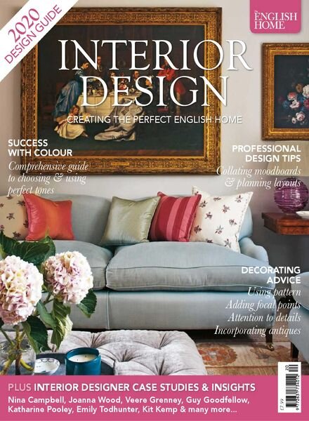 Interior Design 2020 – Creating the Perfect English Home – January 2020 Cover