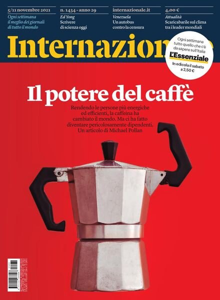 Internazionale – 5 Novembre 2021 Cover