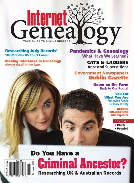 Internet Genealogy – October-November 2021 Cover