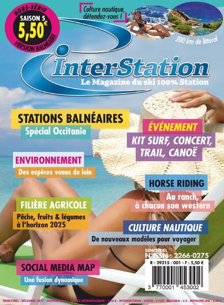Interstation Magazine – novembre 2018 Cover