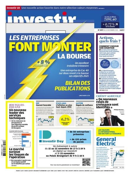 Investir – 13 Novembre 2021 Cover