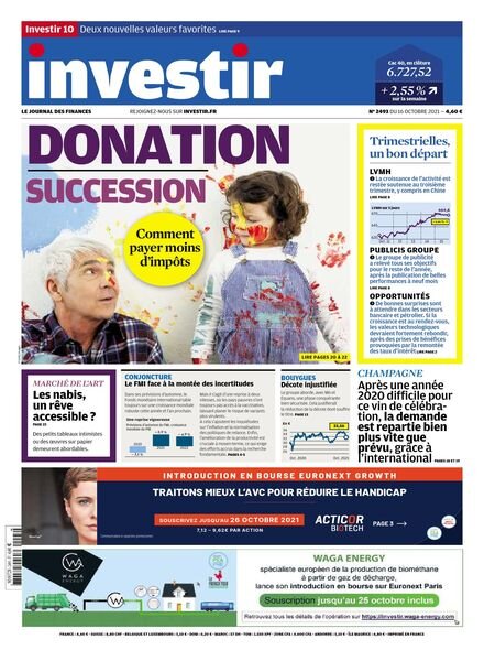 Investir – 16 Octobre 2021 Cover