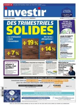 Investir – 23 Octobre 2021