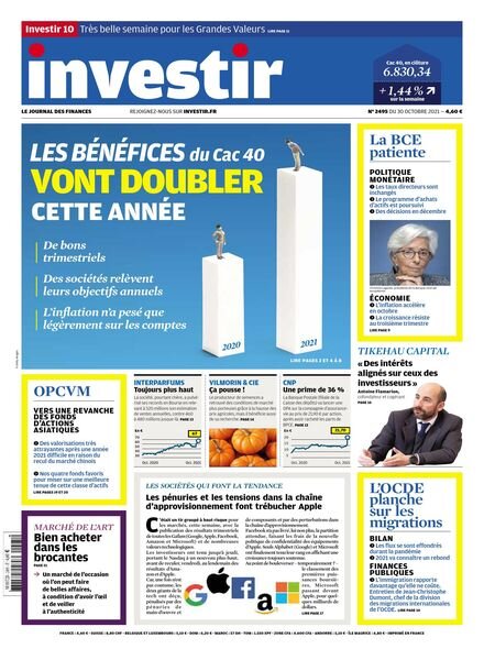 Investir – 30 Octobre 2021 Cover