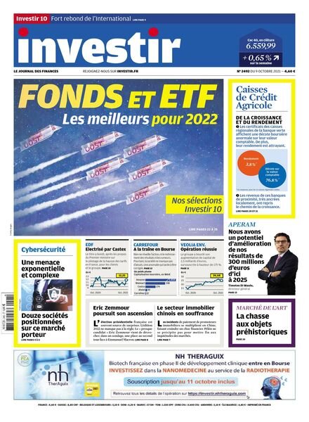 Investir – 9 Octobre 2021 Cover