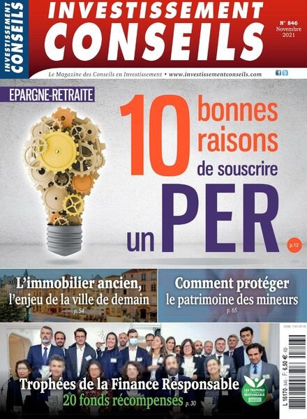 Investissement Conseils – Novembre 2021 Cover