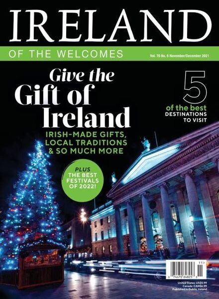 Ireland of the Welcomes – November 2021 Cover