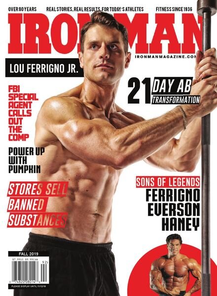 Iron Man USA – August 2019 Cover