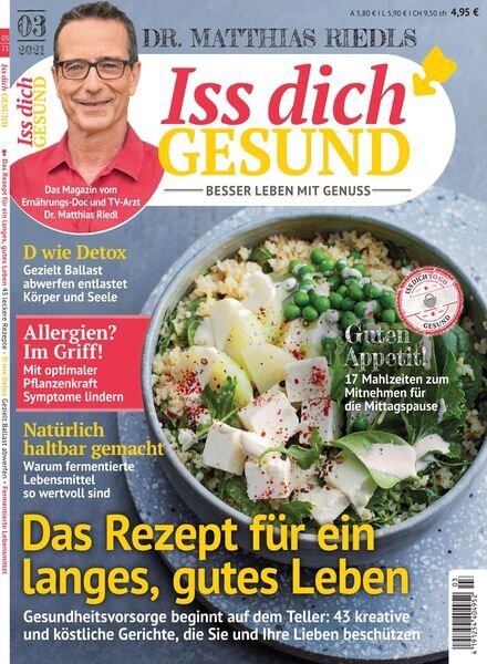 Iss Dich Gesund – 12 Marz 2021 Cover