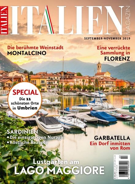 Italien Magazin – Oktober 2019 Cover