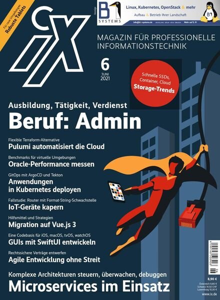 iX Magazin – Juni 2021 Cover