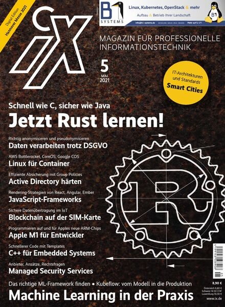 iX Magazin – Mai 2021 Cover