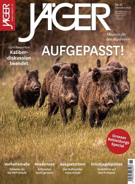 JaGER – 19 Oktober 2021 Cover