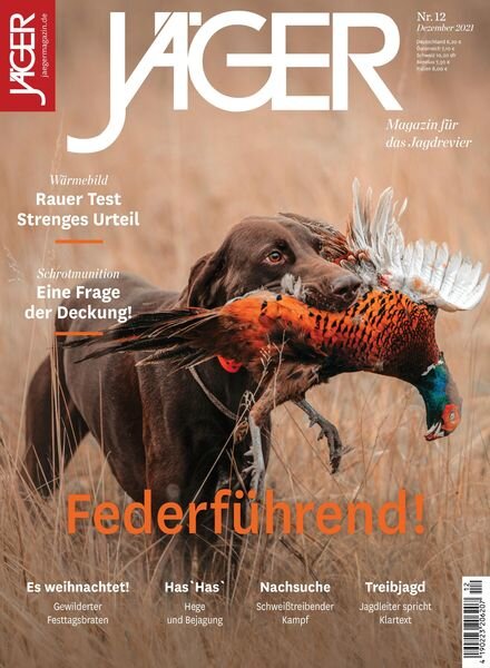 JaGER – November 2021 Cover
