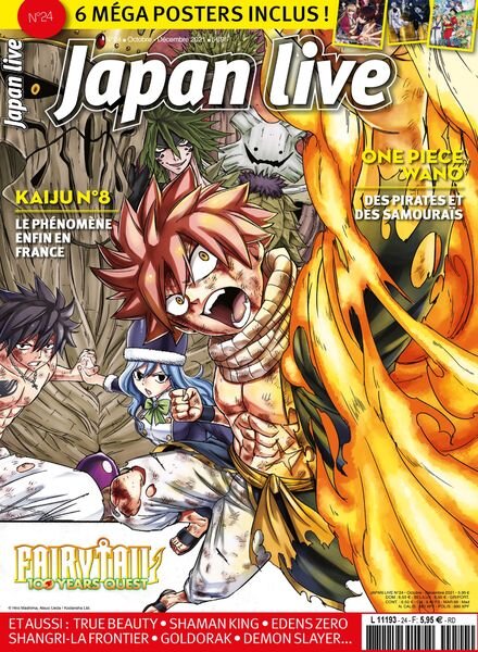 Japan Live – Octobre-Novembre 2021 Cover
