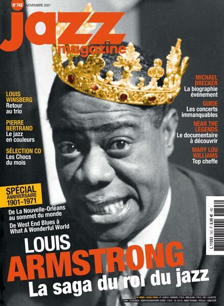 Jazz Magazine – Novembre 2021 Cover