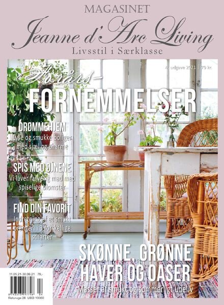 Jeanne d’Arc Living Dansk udgave – 30 marts 2021 Cover