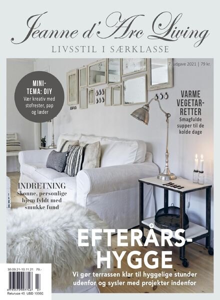 Jeanne d’Arc Living Dansk udgave – 31 august 2021 Cover