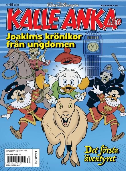 Kalle Anka & Co – 09 november 2021 Cover
