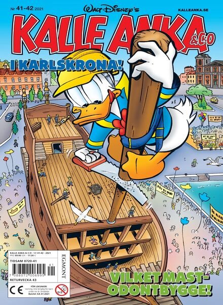 Kalle Anka & Co – 12 oktober 2021 Cover
