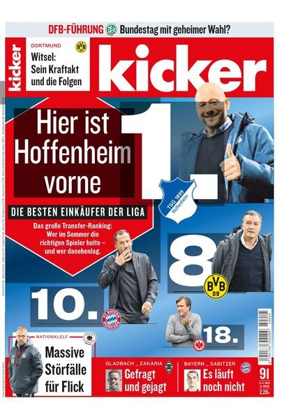 Kicker – 11 November 2021 Cover