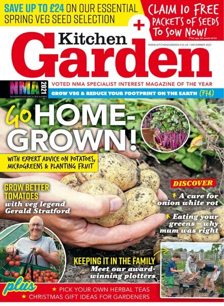 Kitchen Garden – December 2021 Cover