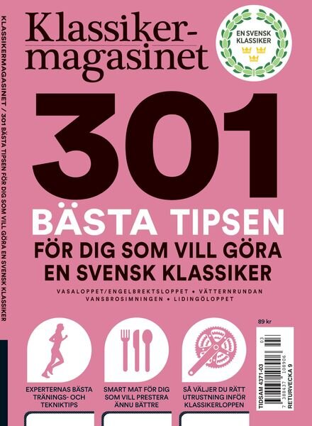 Klassikermagasinet – 06 October 2021 Cover