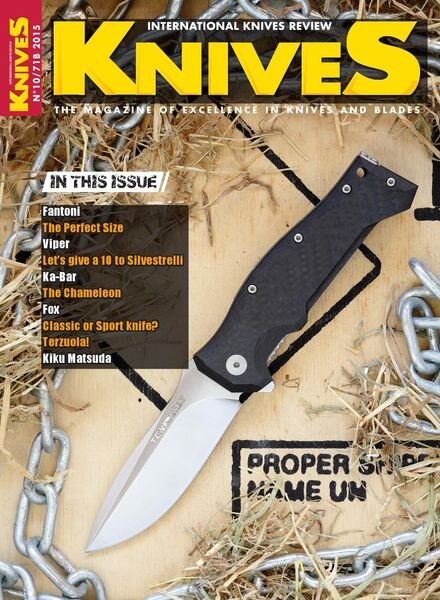 Knives International Review – N10 2015 Cover