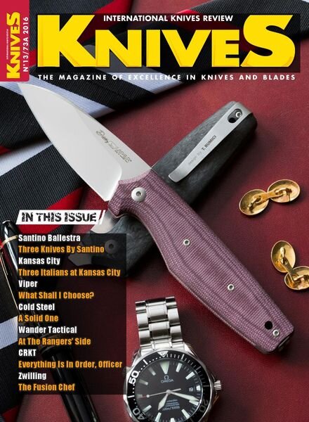 Knives International Review – N13 2016 Cover