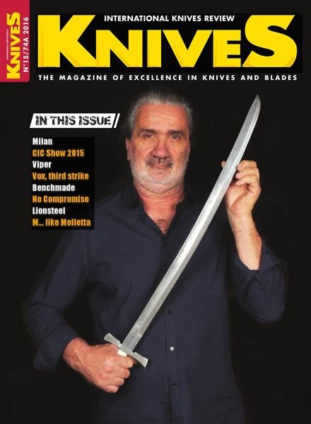 Knives International Review – N15 2016 Cover