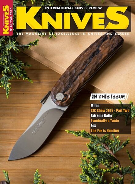 Knives International Review – N16 2016 Cover