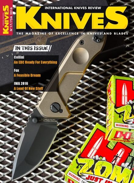 Knives International Review – N17 2016 Cover