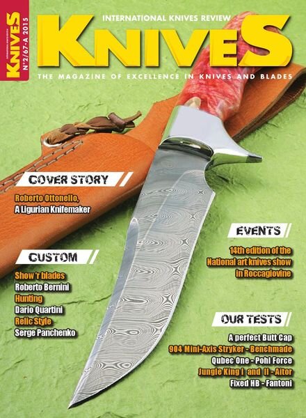 Knives International Review – N2 2015 Cover