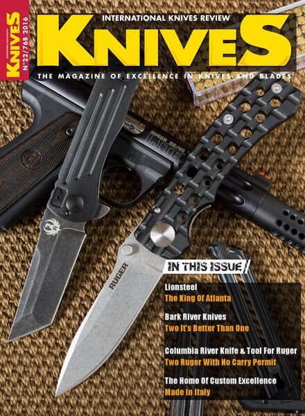 Knives International Review – N22 2016 Cover