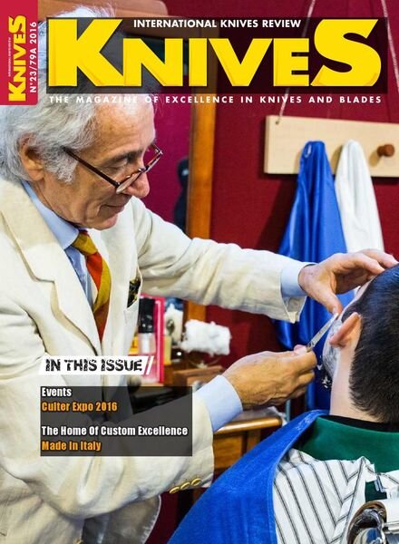 Knives International Review – N23 2016 Cover