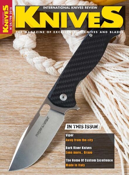 Knives International Review – N24 2016 Cover