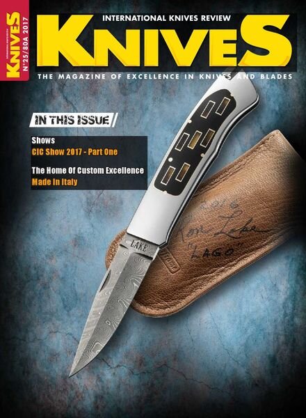 Knives International Review – N25 2017 Cover