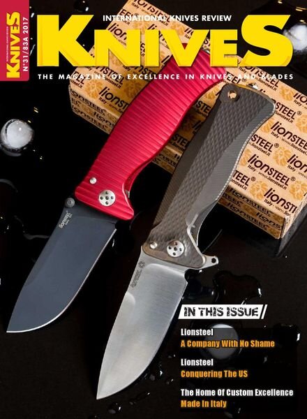 Knives International Review – N31 2017 Cover