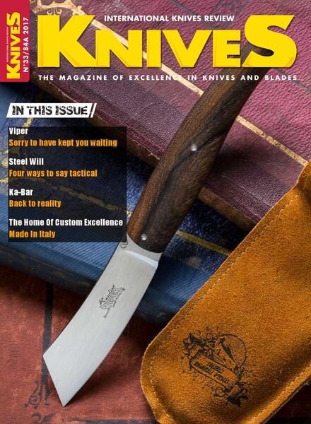 Knives International Review – N33 2017 Cover