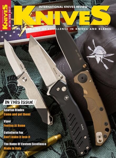 Knives International Review – N36 2017 Cover