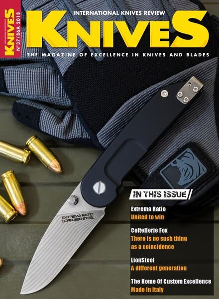 Knives International Review – N37 2018 Cover