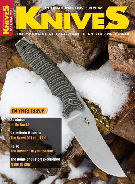 Knives International Review – N38 2018 Cover