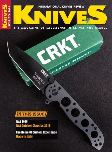 Knives International Review – N39 2018 Cover