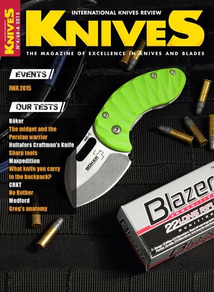 Knives International Review – N4 2015 Cover