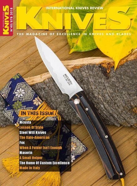 Knives International Review – N40 2018 Cover
