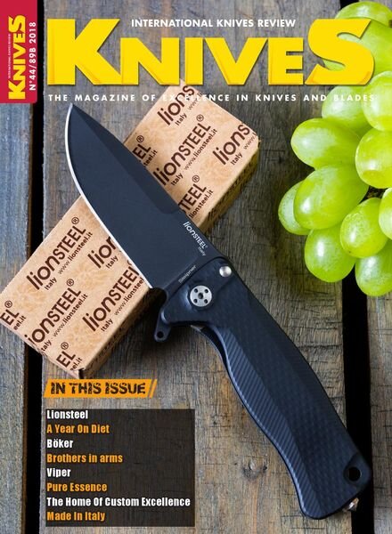 Knives International Review – N44 2018 Cover