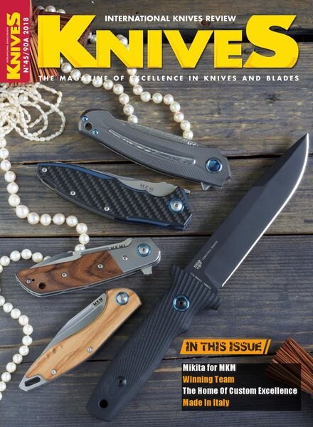Knives International Review – N45 2018 Cover